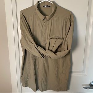 MEC insect-repelling hiking shirt size L